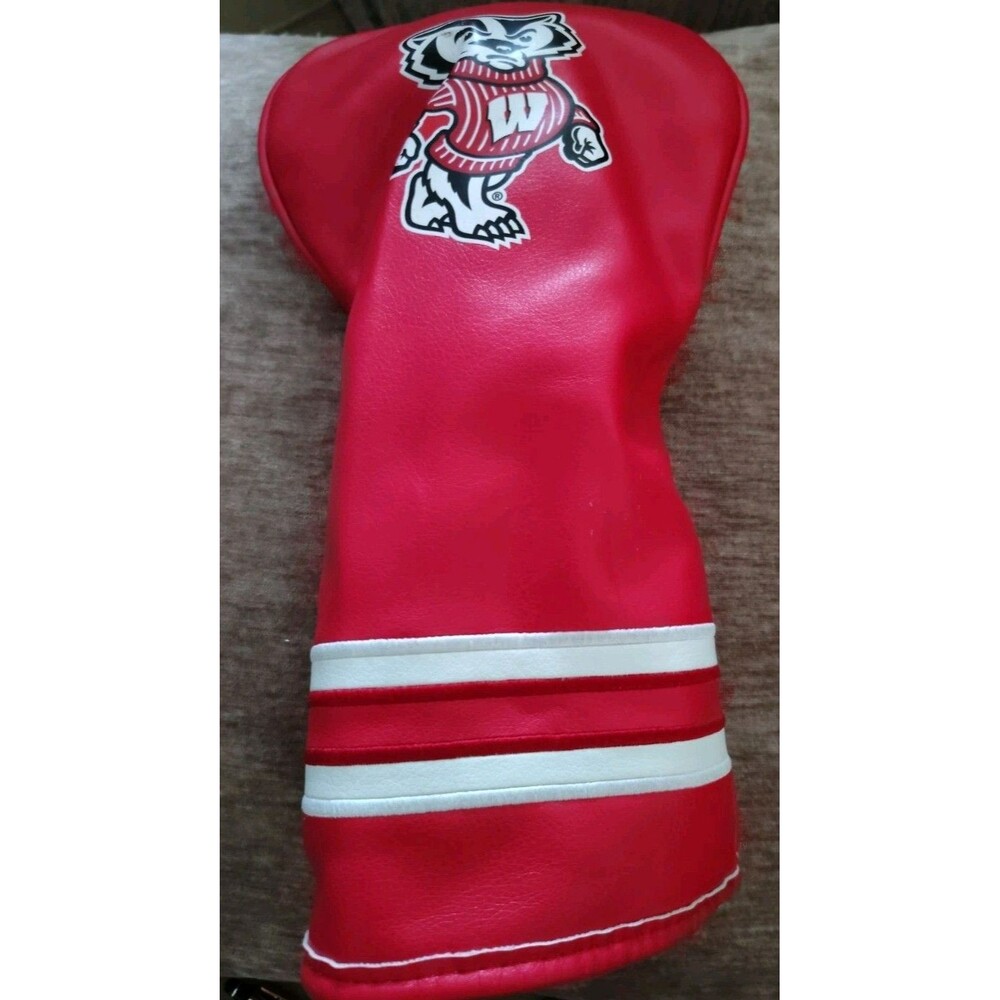 Wisconsin Badgers Golf Head Cover Red/White EC